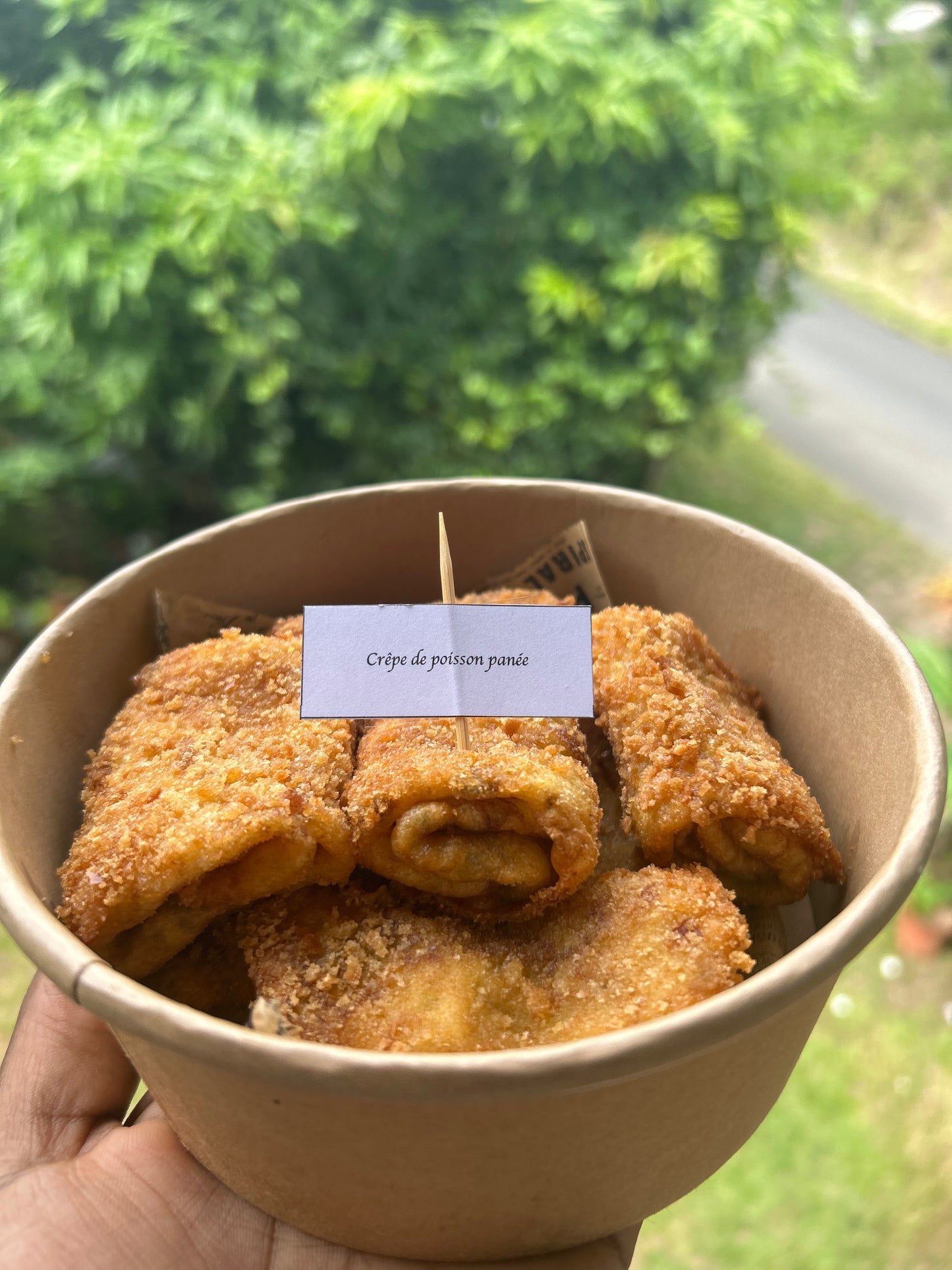 Crêpes de poisson panées 🐟